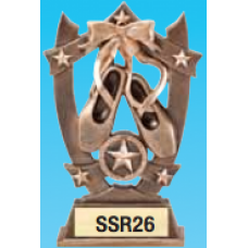 Resin Trophies - #Ballet Resin Star Award